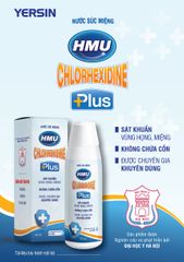 Nước Súc Miệng HMU Chlorhexidine Plus Chai 300ml Diệt Khuẩn Vùng Họng Miệng
