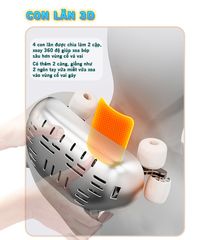 Máy Massage Cổ Vai Gáy Pin Sạc Nikio NK-139 - Thư Giãn Cùng Nhiệt Nóng, Chế Độ Massage Thông Minh, Dễ Dàng Mang Theo Cả Ngày