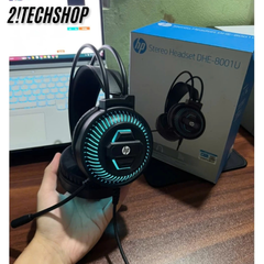 Tai nghe Gaming HP-DHE 8001U Leb RGB kết nối USB 7.1 âm thanh cực hay, có Mic, chuyên Game PC/Laptop