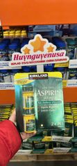 Viên uống Kirkland Low Dose Aspirin 81mg - Hỗ trợ tim mạch, ngăn ngừa đột quỵ (365 viên)