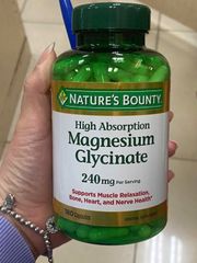 Viên uống bổ sung magnesium Nature's Bounty
