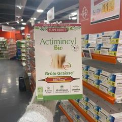 Nước uống Superdiet Actimincyl Bio của Pháp giảm cân đốt mỡ