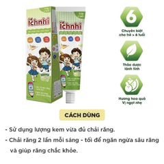 Kem đánh răng Ich Nhi 6+