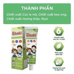 Kem đánh răng Ich Nhi 6+