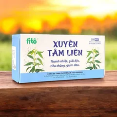 Xuyênn Tâm Liên FiTo thanh nhiệt,giải độc,cường phế (Hộp 100 viên)