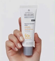 Kem chống nắng kháng nước, làm mờ đốm nâu Heliocare 360 Pigment Solution Fluid SPF50+