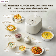 Nồi cơm điện INOX 316L Bear 1.2L (dung tích tổng 3L) RC-5H30O12