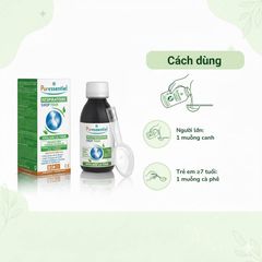 Xi Rô Ho Puressentiel Respiratory Cough Syrup 125ml - Cho trẻ trên 7 tuổi và cả gia đình