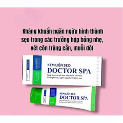 Kem liền sẹo Doctor Spa giúp tái tạo da mau liền sẹo dùng được cho vết thương hở(Tuýt 20g)