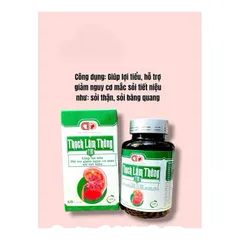 Viên Thạch Lâm Thông TM giúp lợi tiểu,hỗ trợ giảm nguy cơ sỏi thận(Chai 60viên)