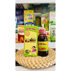 Siro Kid Nest Tâm Sen hỗ trợ giấc ngủ cho bé và ăn ngon(Chai lớn 150 ml)