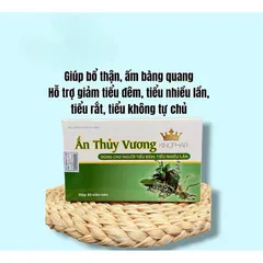 Viên uống Ấn Thuỷ Vương dùng cho người tiểu đêm,tiểu nhiều lần(Hộp 30viên)
