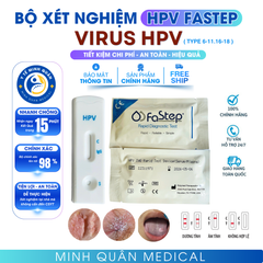 Bộ test nhanh phát hiện virus HPV IgG tại nhà FASTEP - Xét nghiệm huyết thanh, hỗ trợ phát hiện kháng thể HPV an toàn và tiện lợi