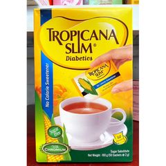 Đường bắp ăn kiêng Tropicana Slim cho người tiểu đường,người muốn giảm cân (Hộp 50 gói)