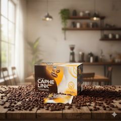 CÀ PHÊ LINK SỨC KHỎE – NĂNG LƯỢNG TỈNH TÁO, ĐỀ KHÁNG VỮNG VÀNG (HỘP 20 GÓI)