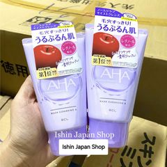 (Có Mẫu Mới) Sữa rửa mặt AHA Wash Cleansing nhật bản 120g 640610