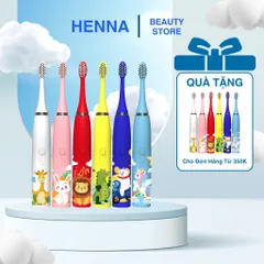 Bàn Chải Đánh Răng Điện Siêu Âm Lông Mềm Hai Mặt Chăm Sóc Răng Miệng Cho Bé 640616