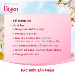 Thuốc Nhuộm Tóc Phủ Bạc Dạng Kem Bigen Speedy Color Cream - Bigen Nhật Bền Màu Phủ Bạc Thảo Dược Hoàn Hảo 80ml 640615