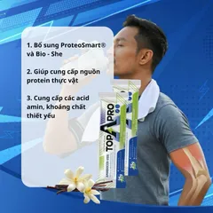 TopApro 14 gói/ hộp - Năng lượng bền bỉ cho người yêu thể thao