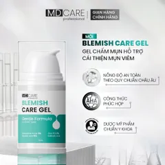 Chấm Mụn Hỗ Trợ Làm Dịu Và Cải Thiện Mụn Viêm MD CARE Blemish Care Gel 15ml