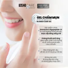 Chấm Mụn Hỗ Trợ Làm Dịu Và Cải Thiện Mụn Viêm MD CARE Blemish Care Gel 15ml