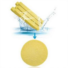 Bông Nở Rửa Mặt Chivey 12 miếng Dạng Nén