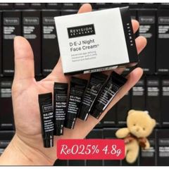 Kem Dưỡng Revision Skincare D.E.J Night Face Cream 0.25% mini 4.8g 