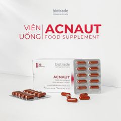 Viên Uống Giảm Mụn Biotrade Acnaut Food Supplement 30 Viên Giảm  Mụn Làm Đẹp Da
