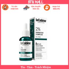 Tinh Chất LaCabine 2% Prebiotic Complex Serum Cream 30ml - Dưỡng Ẩm, Phục Hồi Hàng Rào Bảo Vệ Da