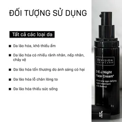 Kem Dưỡng Revision Skincare D.E.J Night Face Cream 48g Chống Lão Hóa Da Ban Đêm