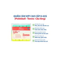 Quấn Cán Vợt KINGTEK KG5S-03 Cao Cấp Hộp 3 Cái (TV1509)
