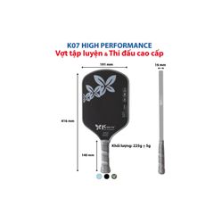 Vợt K07 High Performance Chính Hãng (TV1506)