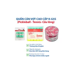 Quấn Cán Vợt KINGTEK KG5S-60 Cao Cấp Hộp 60 Cái (TV1511)