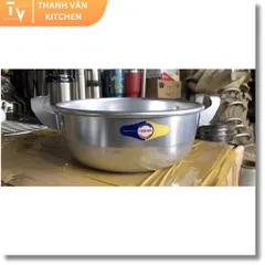 Bộ Nồi Xửng Hấp Xôi Nhôm (1 đáy + 1 ngăn + 1 nắp) KS không kèm vĩ 42cm đến 66cm (TV30)