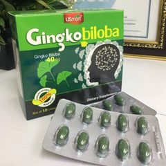 Bổ não Gingko Biloba 40mg USmart 100 viên