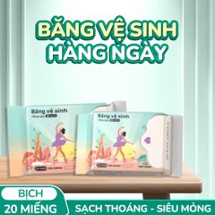 Băng vệ sinh nữ Topgia dùng hằng ngày thoáng khí thoải mái ngày dài