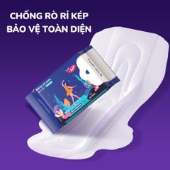 [Sỉ] Băng vệ sinh ban đêm Topgia 35cm siêu thấm hút vải ko dệt êm ái giảm trào ngược 3 miếng/gói