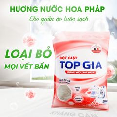 [Sỉ] Bột giặt TopGia hương nước hoa pháp