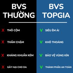 [Sỉ] Băng vệ sinh quần siêu mỏng Topgia bịch 5 miếng vải không dệt mềm mại, thấm hút tốt khô ráo