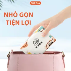 [Sỉ] Giấy ăn rút Topgia thùng 40 gói đa sắc cao cấp 240 tờ 4 lớp, dập vân 4D, mềm mịn, thấm hút tốt