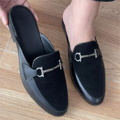 ( Mã D67 ) Giầy sục nam vá nỉ nhung, giầy xục lười công sở, chụp kỷ yếu đế cao su đúc nguyên khối chống trơn trượt 640940