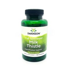 Bổ gan Swanson Full Spectrum Milk Thistle 500mg USA 100 viên