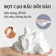 Bọt Cạo Râu Kuman Hương Bạc Hà - Chai 230g cực kì Tiết Kiệm