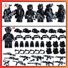Mô Hình Minifigure, S.W.A.T Lắp Ráp Decor Trang Trí 2025 - Sản Phẩm Giáo Dục Tuyệt Vời Cho Trẻ Em