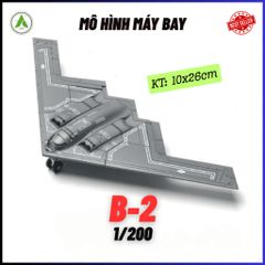 Đồ Chơi Mô Hình Máy Bay Chiến Đấu B-2 Lắp Ráp Decor Trưng Bày