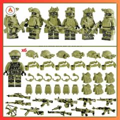 Mô Hình Minifigure, S.W.A.T Lắp Ráp Decor Trang Trí 2025 - Sản Phẩm Giáo Dục Tuyệt Vời Cho Trẻ Em
