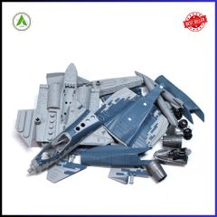 Đồ Chơi Mô Hình Máy Bay Chiến Đấu SU-57S Lắp Ráp Decor Trưng Bày