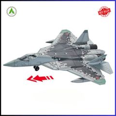 Đồ Chơi Mô Hình Máy Bay Chiến Đấu SU-57 Lắp Ráp Decor Trưng Bày