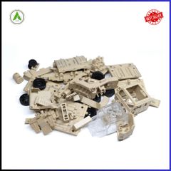 Đồ Chơi Mô Hình Xe Chở Tăng M-1070 Màu Vàng 1/72 Lắp Ráp Decor Trưng Bày