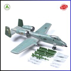 Đồ Chơi Mô Hình Máy Bay Chiến Đấu A-10 (Màu 2) Lắp Ráp Decor Trưng Bày